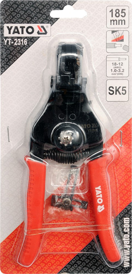 AUTOMATIC WIRE STRIPPER 1-3.2MM2 (YT-2316)