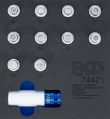 TOOL TRAY 1/6: RIM LOCK SOCKET SET FOR BMW | 11 PCS. (74421B)