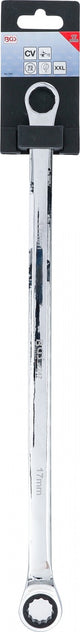 RATCHET RING WRENCH AND RING SPANNER | EXTRA LONG | 17 MM (7247)