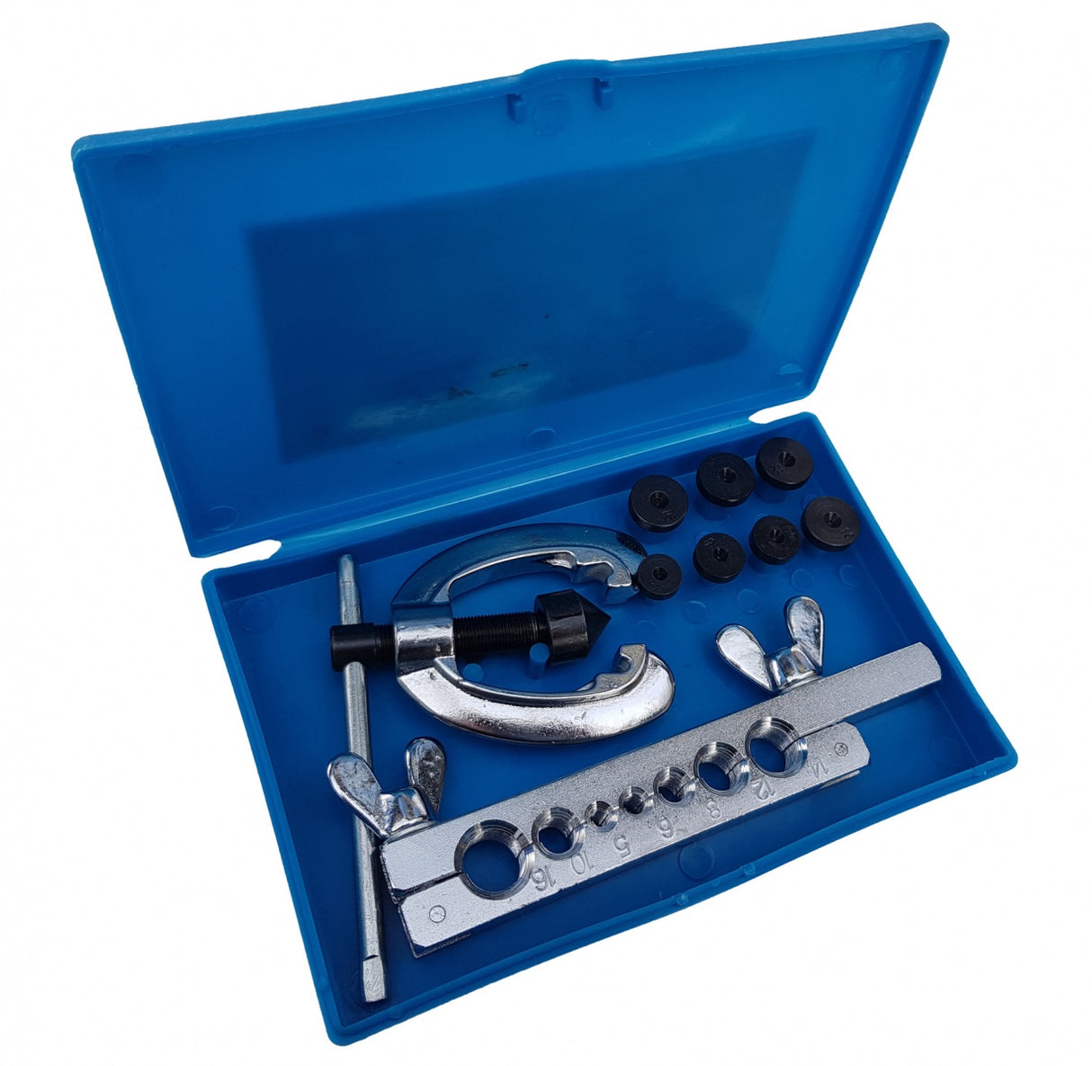 PIPE FLARING SET | METRIC/INCH SIZES | 4.75 - 10 MM | 9 PCS. (ES-3060M)