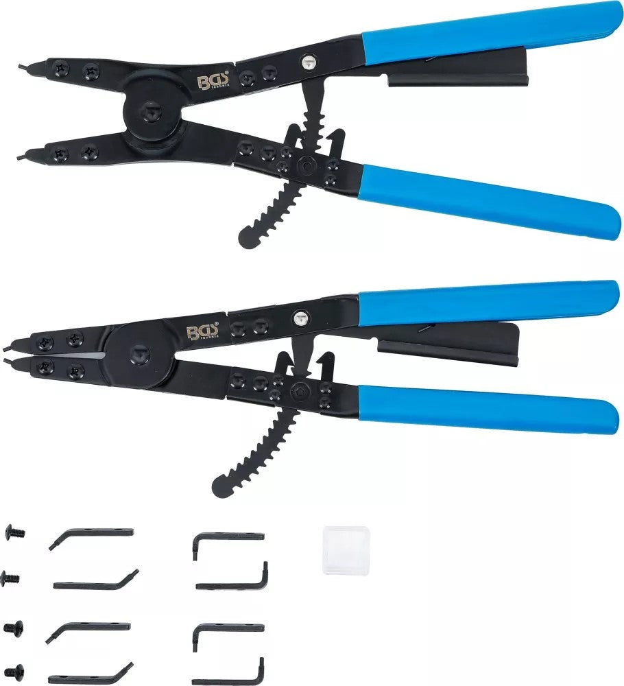 CIRCLIP PLIERS SET | FOR TRUCKS / COMMERCIAL VEHICLES | EXCHANGEABLE TIPS | 400 MM (478)