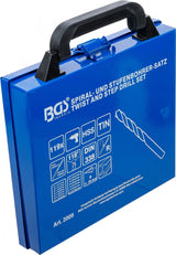TWIST & STEP DRILL SET | HSS | TITANIUM NITRATED | 1 - 10 MM | 119 PCS. (2009)