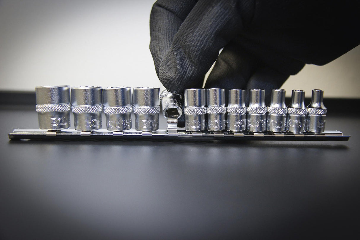SOCKET SET, 12-POINT | 6.3 MM (1/4") DRIVE | INCH SIZES | 12 PCS. (2755)