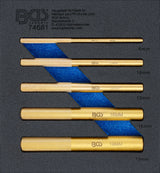 TOOL CASE 1/6: BRASS PUNCH SET | 6–19 MM | 5 PCS. (74681B)
