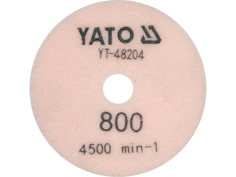 DIAMOND POLISHING DISC 100MM GR.800 (YT-48204)
