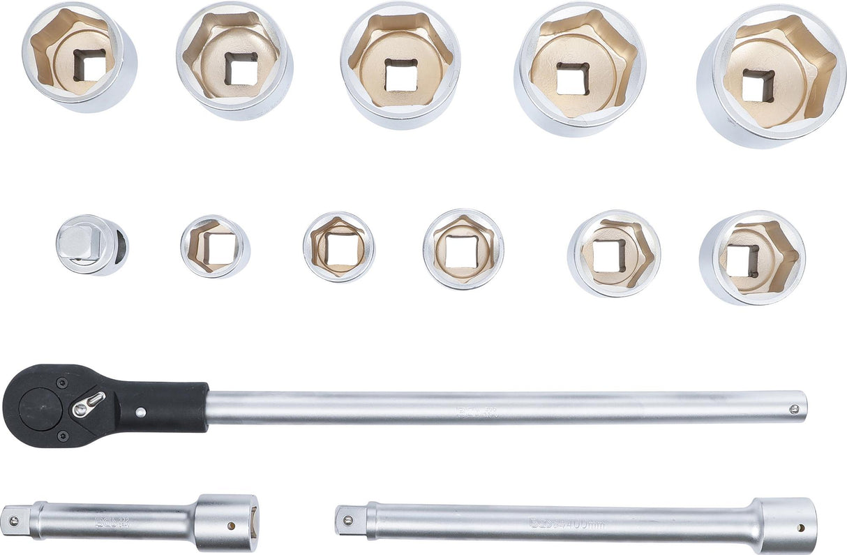 SOCKET SET | 25 MM (1") DRIVE | 15 PCS. (1210)