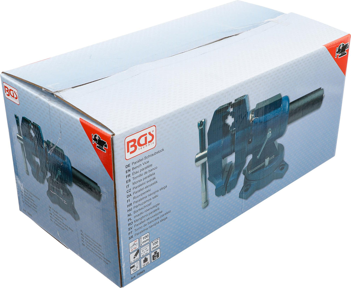 BENCH VICE | 100 MM JAWS | ROTATABLE 360° (70965)