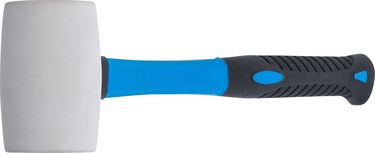 RUBBER MALLET | FIBREGLAS SHAFT | WHITE HEAD | Ø 48 MM | 250 G (1965)