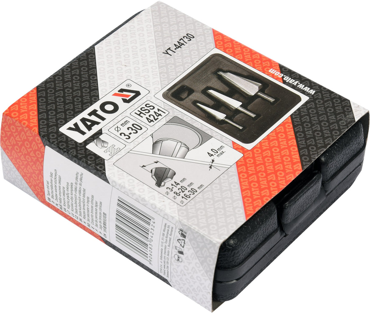 3PCS TAPER DRILL SET (YT-44730)