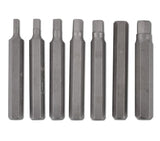 BIT SET | 10 MM (3/8") DRIVE | INTERNAL HEXAGON | 15 PCS. (5070)