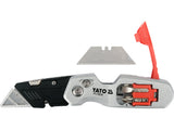 UTILITY KNIFE WITH TRAPEZOID BLADE (YT-75210)