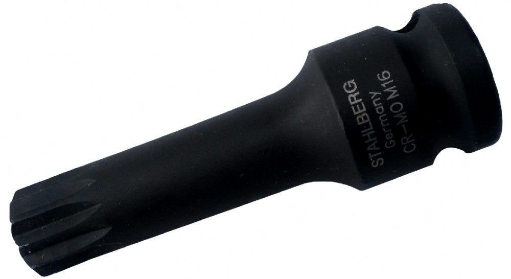 IMPACT BIT SPLINE, M16, 1/2" (KG0201-M16)