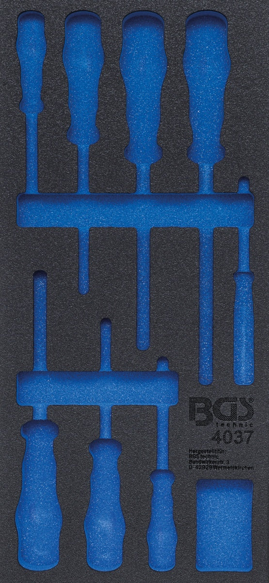 TOOL TRAY 1/3, EMPTY | FOR BGS 4037 (4037-1)
