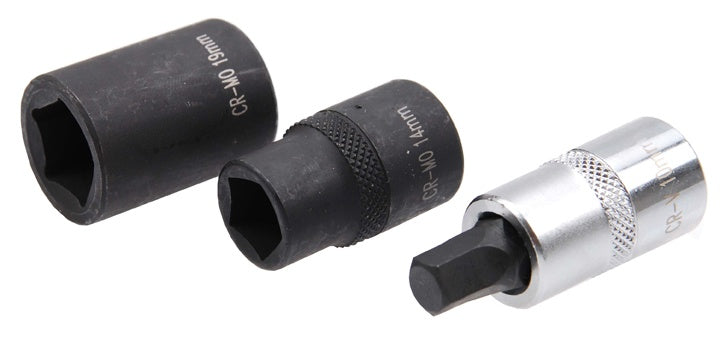 BRAKE CALLIPER SPECIAL SOCKET SET | 12.5 MM (1/2") | 3 PCS. (1112)