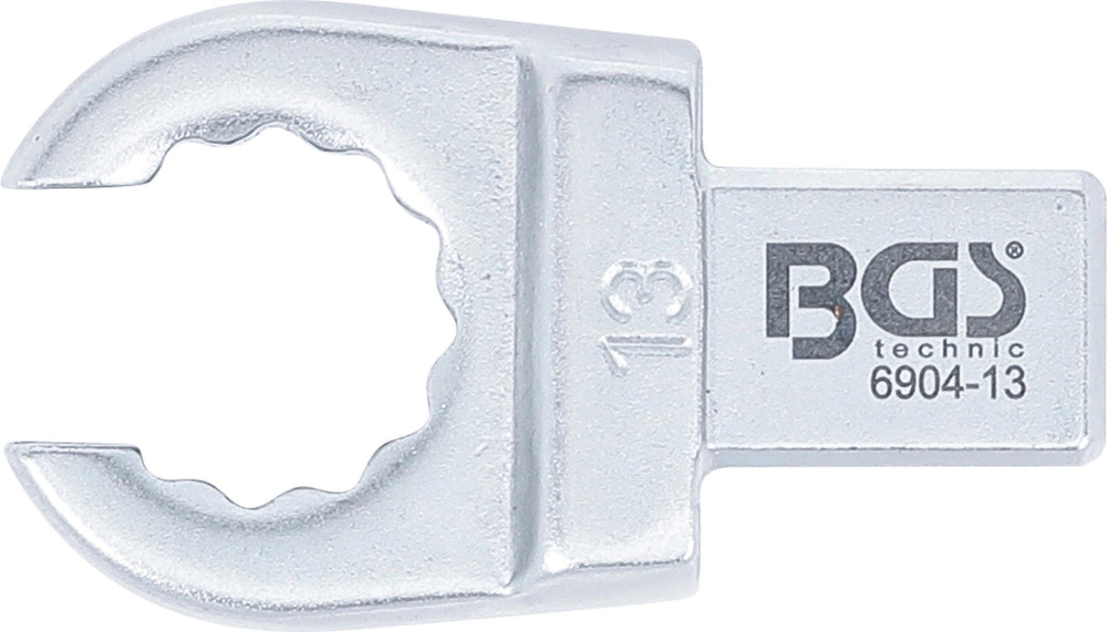 PUSH FIT RING SPANNER | OPEN TYPE | 13 MM | SQUARE SIZE 9 X 12 MM (6904-13)