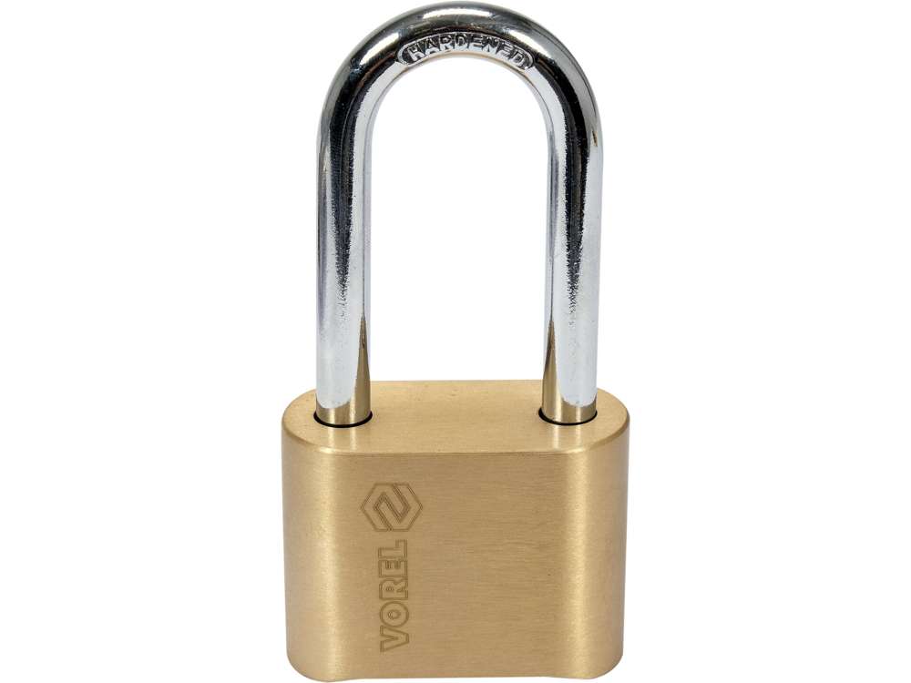 PADLOCK WITH 4-RING COMBINATION LOCK. (77618)