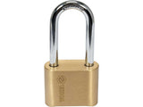 PADLOCK WITH 4-RING COMBINATION LOCK. (77618)