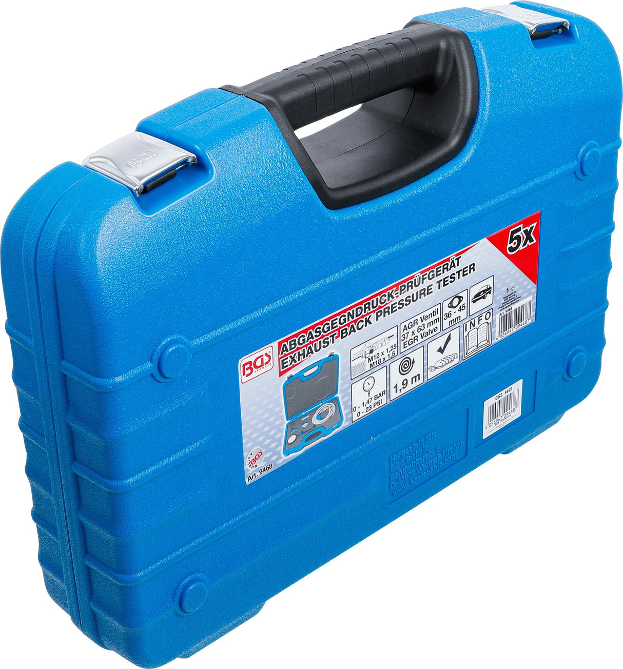 EXHAUST GAS COUNTER-PRESSURE TESTER (9468)
