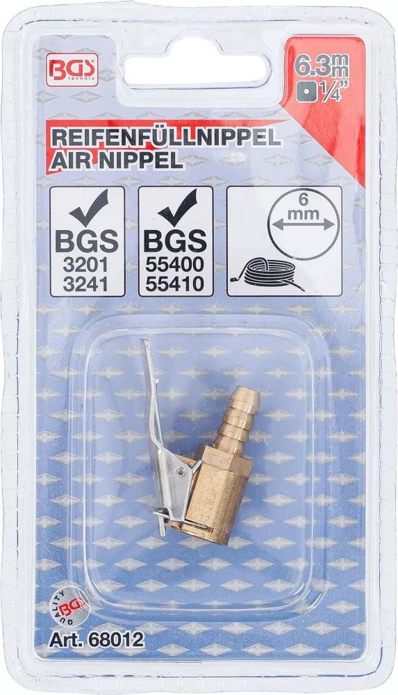 AIR PLUG | 6.3 MM (1/4") (68012)