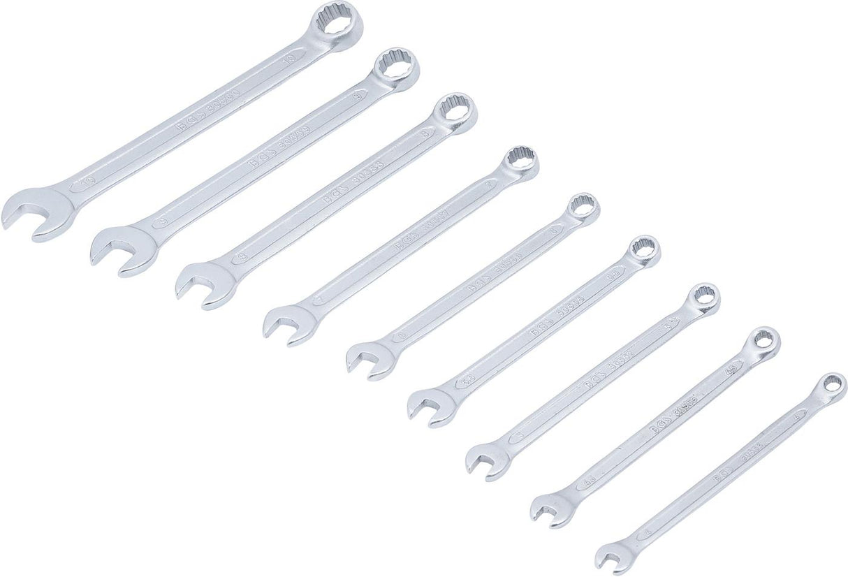 COMBINATION SPANNER SET | 4 - 10 MM | 9 PCS. (30551)