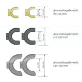 SHOCK ABSORBER SPRING COMPRESSORS | FOR MCPHERSON SUSPENSION (SK078)
