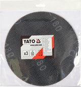 ABRASIVE DISC 225MM 3PCS P180 (YT-845853)