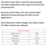 MOISTURE FILTER 1/4", PROFI (WC2618)