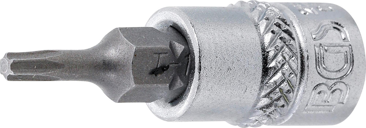 BIT SOCKET | 6.3 MM (1/4") DRIVE | T-STAR (FOR TORX) T9 (2588)