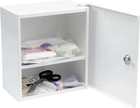 METAL FIRST AID KIT | E240 / 240X220X120 MM (83266)