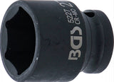 IMPACT SOCKET, HEXAGON | 12.5 MM (1/2") DRIVE | 27 MM (5227)