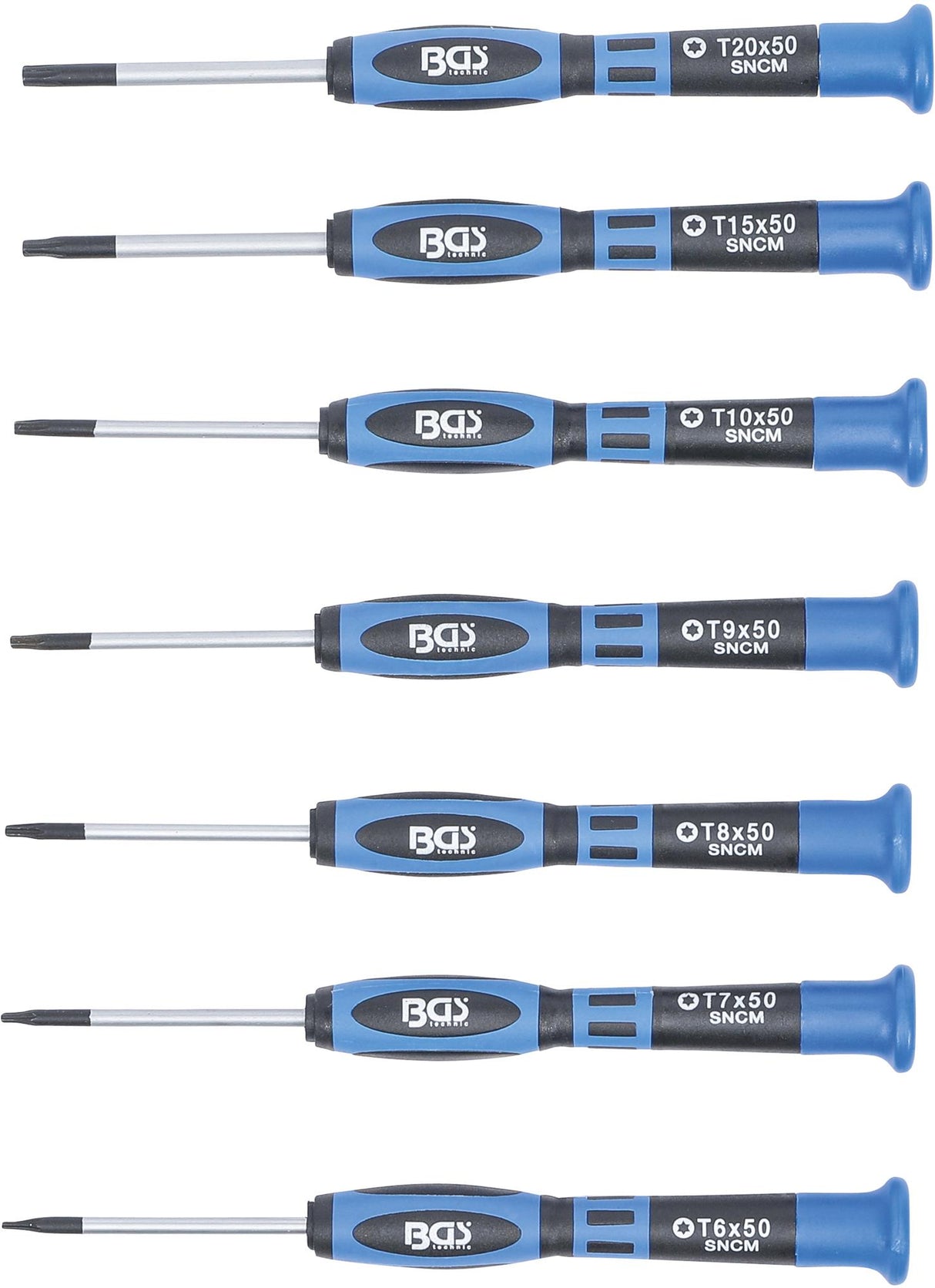PRECISION SCREWDRIVER SET | T-STAR (FOR TORX) | 7 PCS. (7967)