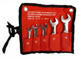 OFFSET RATCHET WRENCHES | FLEX HEAD | 10/12/13/17/19 MM | 5 PCS. (RP5)