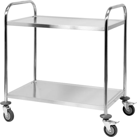 SERVICE TROLLEY 2 TIERS (YG-09090)