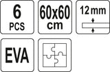 EVA MATT SET 6 PCS (YT-08780)