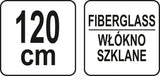 SAND SHOVEL 120CM FIBREGLASS (35835V)