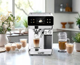 PRESSURE COFFEE MAKER WITH MILK FROTHER 1350W (68503)