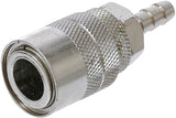 AIR QUICK COUPLER WITH 6 MM HOSE CONNECTION | USA / FRANCE STANDARD (7058)