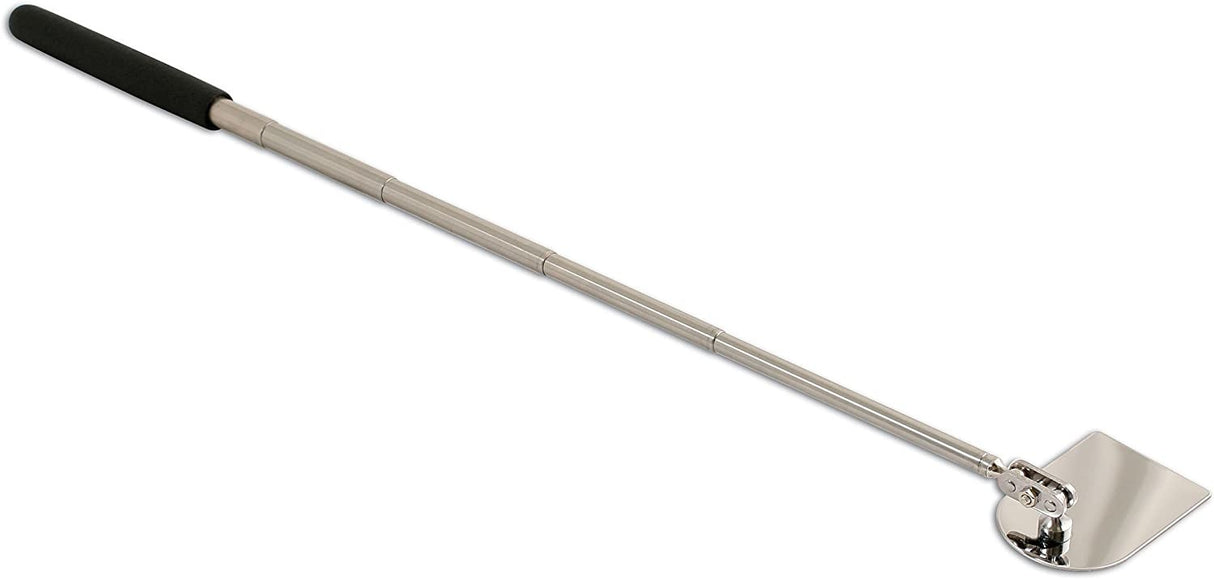 TELESCOPIC STAINLESS STEEL MIRROR LARGE SIZE | 95X50 MM (TM95)