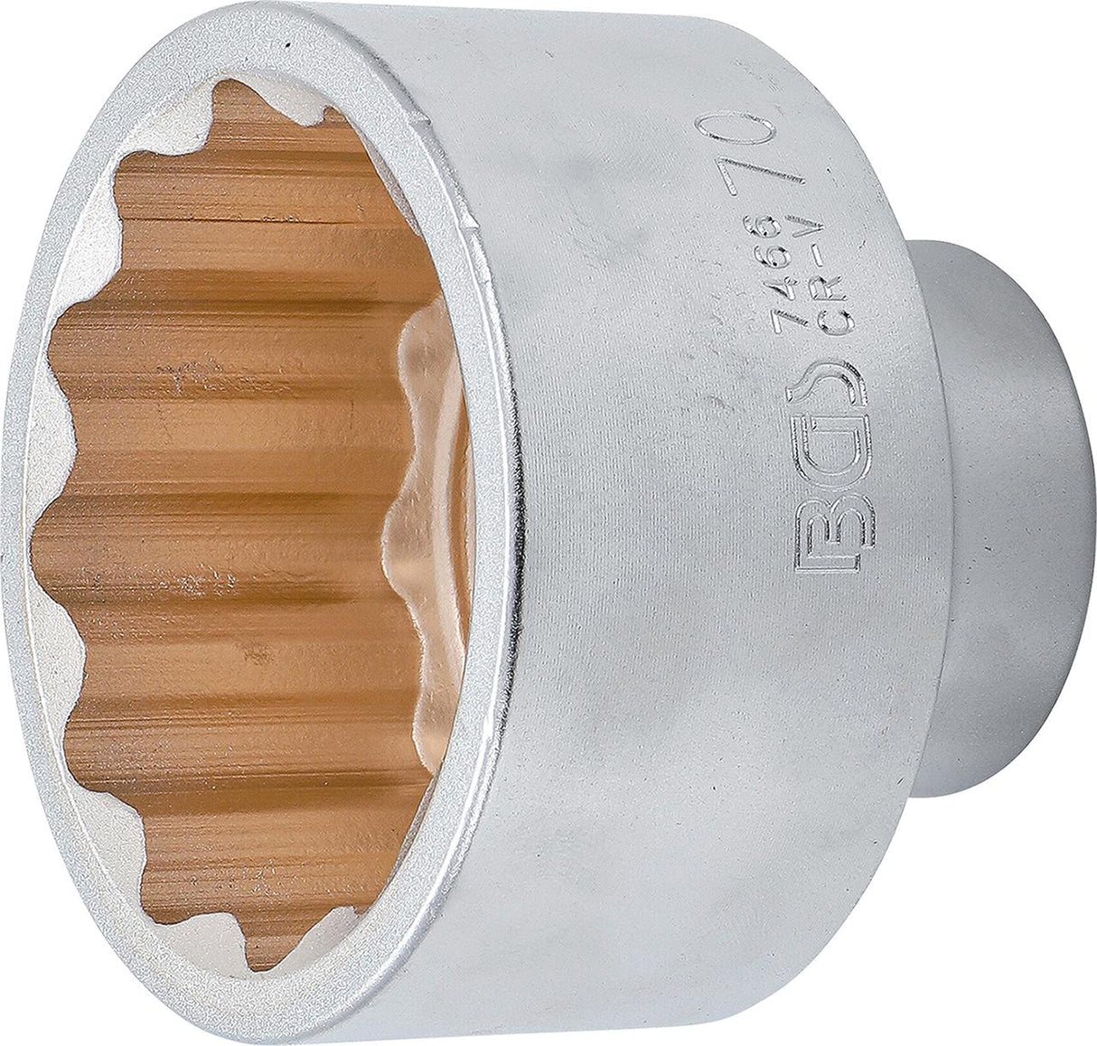 SOCKET, 12-POINT | 20 MM (3/4") DRIVE | 70 MM (7466)