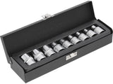 TORX SOCKET SET E10-E24 9PCS (YT-0521)