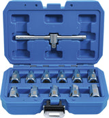 UNIVERSAL OIL DRAIN SOCKET SET | 12 PCS. (1017)