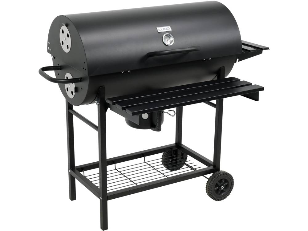CHARCOAL GRILL WITH LID, GRID 71X35 CM (99900)