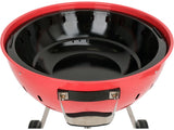 CHARCOAL BBQ, ROUNDED, 54CM RED (YG-20304)