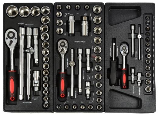 TOOL CABINET ON CASTERS | WITH TOOLS | 7 DRAWERS (SK30600)