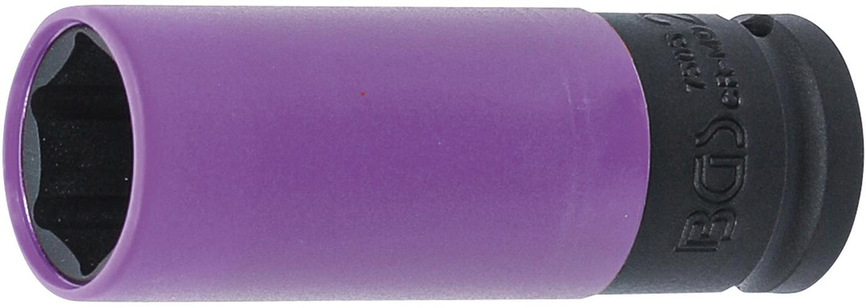 PROTECTIVE IMPACT SOCKET | ULTRA SLIM | 12.5 MM (1/2") DRIVE | 22 MM (7505)