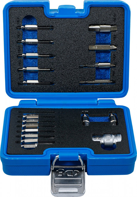 SCREW EXTRACTOR SET | FOR INTERNAL HEXAGON 1.5 - 10 MM / T-STAR (FOR TORX) | T10 - T55 | 19 PCS. (9173-1)