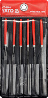 NEEDLE FILE SET 6PCS  3X140X65MM (YT-6160)