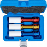 PROTECTIVE IMPACT SOCKET SET | 12.5 MM (1/2") DRIVE | 150 MM DEEP | 17 / 19 / 21 MM | 3 PCS. (7100)