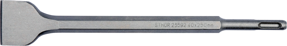 FLAT CHISEL SDS PLUS 40X14X250MM (23592)