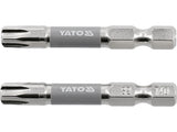 SCREWDRIVER BITS 1/4 50MM T40 2 PCS NI (YT-78036)